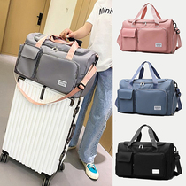  Luggage bag Travel bag can be set trolley box portable short-distance men and women lightweight large-capacity waiting bag business travel storage bag