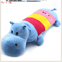 New children cartoon animal pillow for men and women baby 1-3-6 years old children kindergarten cotton buckwheat shell pillow