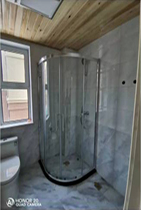  HEGII shower screen shower room tempered glass is durable