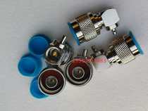 RF coaxial N-JWB2 semi-flexible semi-steel RG405 086 connector high frequency N male elbow SFT50-2