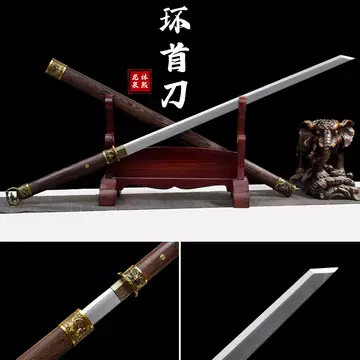 汗血環頭刀 超軽量 古兵器 武具 冷兵器 刀装具 手鍛造打 鋼刀 冷兵器 TB2xJpJy1uSBuNjy1XcXXcYjFXa_!!