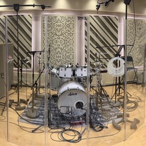 Acrylic transparent screen soundproof board drum soundproof screen soundproof wall soundproof cover stage performance bar