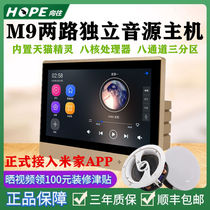 HOPE yearning for M9 smart home background music host ceiling speaker audio set Tmall Genie system