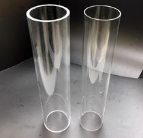 Plexiglass round tube Transparent acrylic round cover High hard tube Cylindrical outer diameter 80mm wall thickness 5mm1 meter price