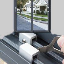 Window locator Limit fixing artifact Childrens push-pull window door and window lock safety lock Glass window sliding window buckle