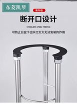 Under-table basin bracket Stainless steel support frame Ceramic washbasin household non-punching thickened fixed washbasin bracket