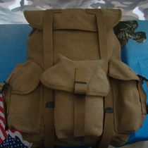 American M14 Rucksack Backpack large capacity military fan backpack washed canvas