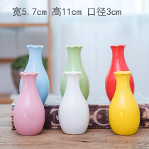 Hipster ceramic mini vase plant hydroponic container living room bedroom desktop porch