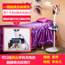 On the same day delivery beauty salon LED cold light magnifying glass tattoo lamp beauty lamp beauty lamp nail art eyebrow without shadow floor lamp