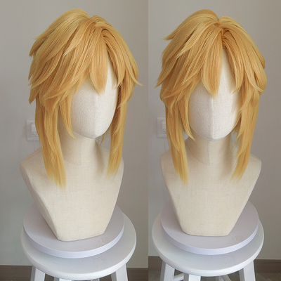 taobao agent [TAN] Zelda Legend Link COS PLAY styling wig COS wig customization