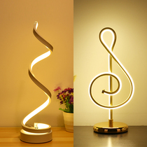 Extremely Minimalist Light Extravagant table lamp Bedroom bedhead Nordic styling creative personality touch remote control usb table lamp