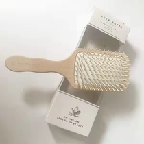 Italy original ACCA KAPPA square head wood needle massage scalp comb large