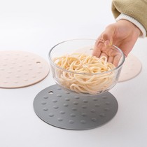 Household silicone table mat heat insulation mat Nordic anti-scalding mat bowl mat kitchen pot mat plate mat coaster dish mat