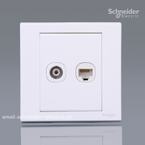 Schneider Qisheng E1500 Ruyi series TV computer socket