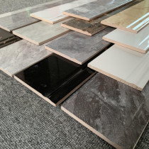 Foot line tile Nordic modern minimalist skirting living room Patch Line black floor tile ceramic wall line 12cm