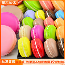 Simulation Macaron Soft Fake Bread Cake Dessert Decoration Wedding Decoration Ornament Photography Props Food Model