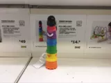 Ikea/Ikea домашняя покупка Mira Toys Cup Cup Baby Toy Mramuta Cup Stack Music