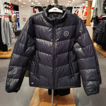 Li Ning light and thin down clothes Wade basketball man 90% white goose down warm upright collar short down jacket AYMR127