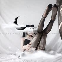 Silk stockings disposable hand tear bed sex summer thin thin invisible full transparent one tear can tear easy to tear