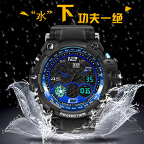 Warwolf Outdoor Sports Special Forces Tactical watch multi-function waterproof luminous double display field survival military watch male