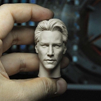 1 6 White mold Constantine slag Kang Keanu Reeves head carving soldier man accessories
