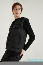 ST HOMME high end men Korean 20 winter goose down vest 9QVT314 BK Black