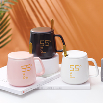 Warm cup 55℃degree heating cup Hot milk artifact Heater Milk cup Automatic constant temperature cup Warm coaster