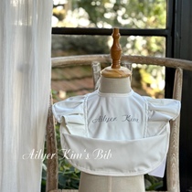 Kim Ariels D for example bib homemade A PU leather waterproof and anti-oil-ins baby cute winged dining pocket