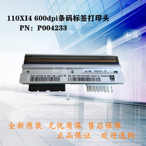 New Zebra 110Xi4 600dpi point label thermal original print head P1004233 P23742-12