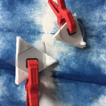 Two or three meters plant blue dye clip dyed geometric acrylic mold board learning tool material diy manual