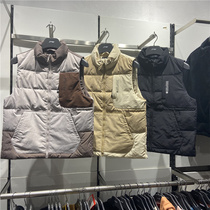 Li Ning 2021 winter new mens vest BADFIVE basketball series white duck down vest AMRR011