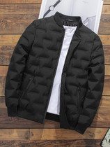 Rich bird down jacket mens short 2020 new young handsome light fashion Baseball clothing warm coat tide