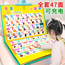 Young Children Audiochart Pinyin Learning God Instrumental Early Education Literacy Point Read Vocal Book Baby Book Puzzle Toys