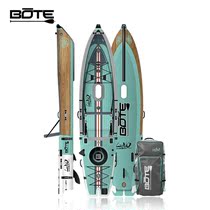 BOTE inflatable kayak high-end fishing boat portable paddle board thick wear-resistant scratch-resistant boat leisure LONO
