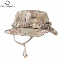 Greece Pentagon Jungle Boonie Penny Hat Fisherman Hat Camouflage Outdoor sports anti-mosquito cap