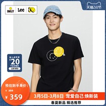 (Smiley ® joint) Lee22 spring summer new standard printed multicolored male short sleeve T-shirt LMT001568