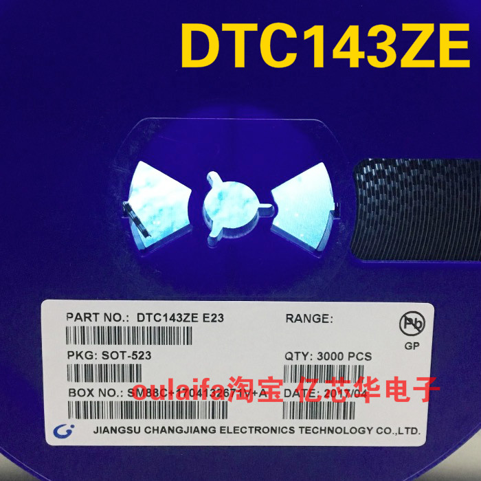 40 96 Digital Transistor Dtc143ze Screen Printing E23 Sot 523 50v 100ma Take One Piece One Disk 3000 Pieces From Best Taobao Agent Taobao International International Ecommerce Newbecca Com
