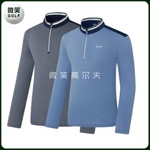 Special 2020 Autumn New Korean GOLF suit men half zipper sports long sleeve T-shirt GOLF