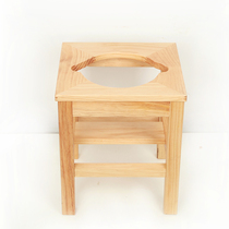 Jingyu bamboo and wood spittoon toilet toilet for pregnant women toilet stool urinal bedridden men and women mobile toilet toilet toilet toilet elderly