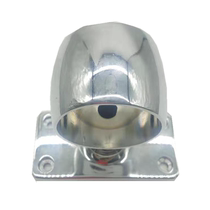 Marine PH6201A copper chrome-plated storm handrail anti-wave armrest bracket bracket through steel pipe does not rust