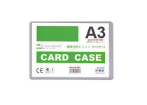 IMPA470333 470334 Plastic transparent card holder A3A4