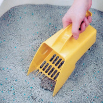 Love Lith new macroporous cat sand shovel capacity Clean creative belt Sand Storage Box Dog Shoveling Cat Toilet Basin with finishing