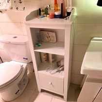 Small cabinet locker with door storage bathroom toilet side cabinet floor floor bedroom bathroom storage cabinet toilet side cabinet