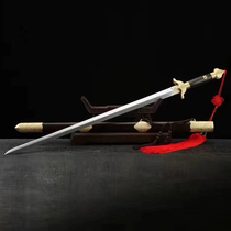 (Mo Gan Jian) Longjian Provincial Gonggong beauty master Ji Shaocong has not opened the blade long sword real sword decoration Town House