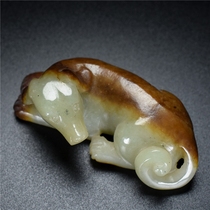 (Ghost city) x157 and Tian Yucarved Wangchaowi Pendulum Pieces 7 7 * 3 6 * 2 8 cm 104 gr