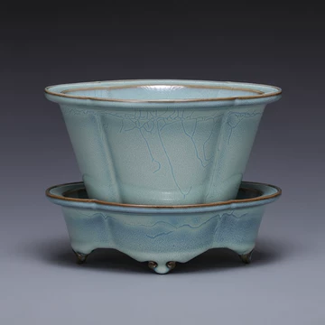钧窑青釉花盆-钧窑青釉花盆促销价格、钧窑青釉花盆品牌- 淘宝