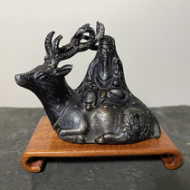 Old Tin Antarctic Antarctic Antarctic deer ink ink - drop furnishing room for auction C4305