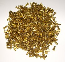 3x5mm rivet copper corns sell about 500 pcs in a pack