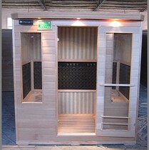 Four-person tourmaline tourmaline steaming home and commercial sauna room mobile steaming room far-infrared light wave room