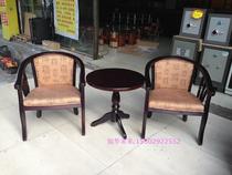 Solid Wood Hotel Siege Chair Tea Table Hotel Table And Chairs Hotel Table And Chairs Coffee Chair Hotel Furniture New